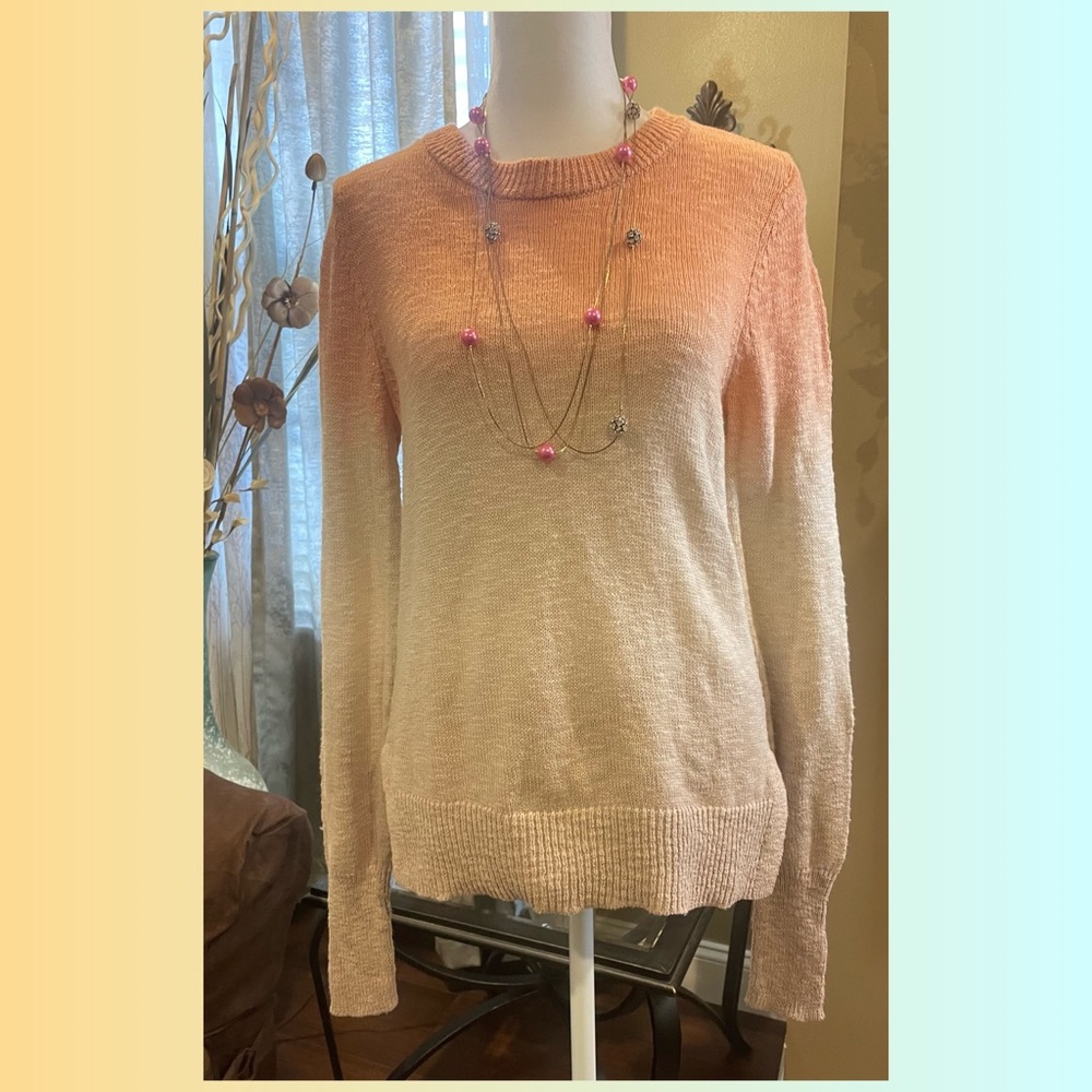 NWT Faherty  sunset deep due sweater